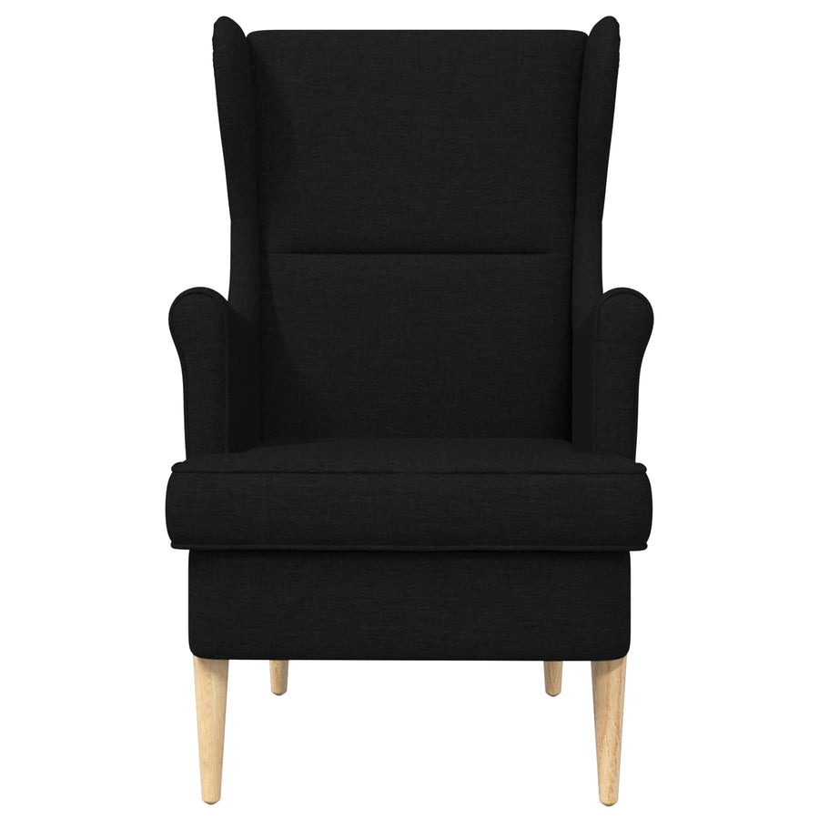 Fauteuil Zwart Stof