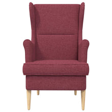 Fauteuil Wijnrood Stof