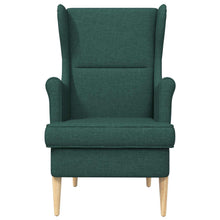 Fauteuil Donkergroen Stof