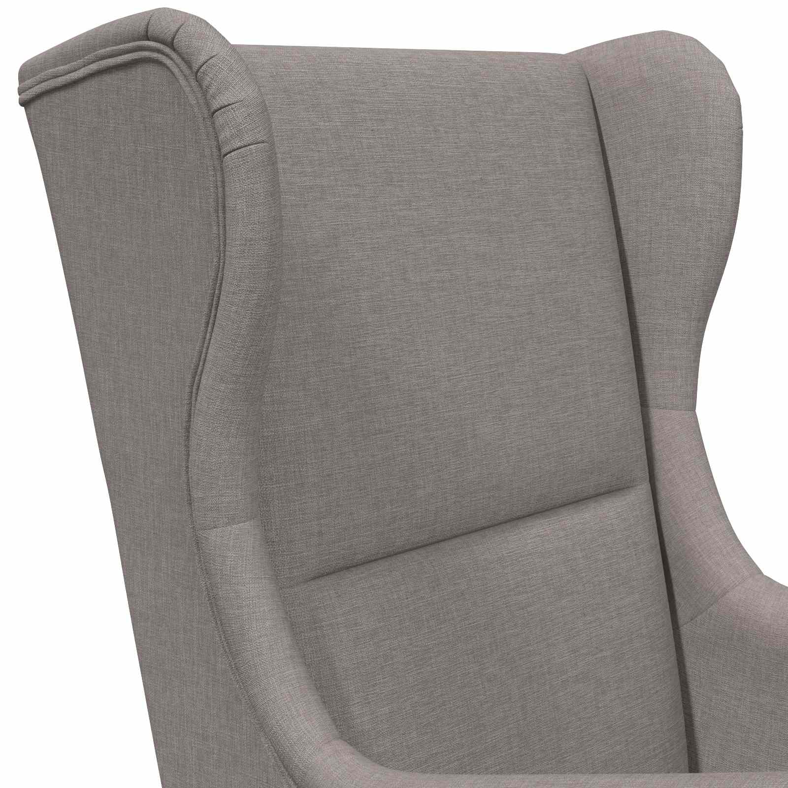 Fauteuil Taupe Stof