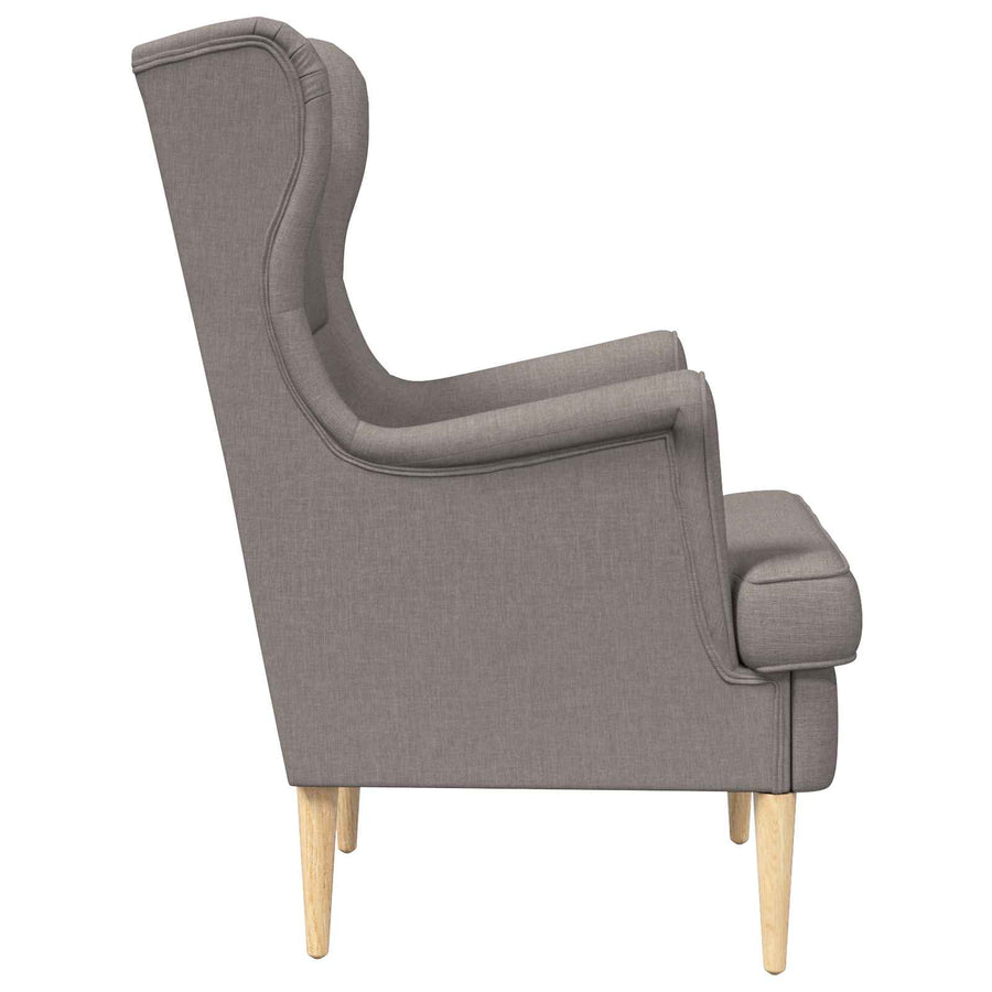 Fauteuil Taupe Stof
