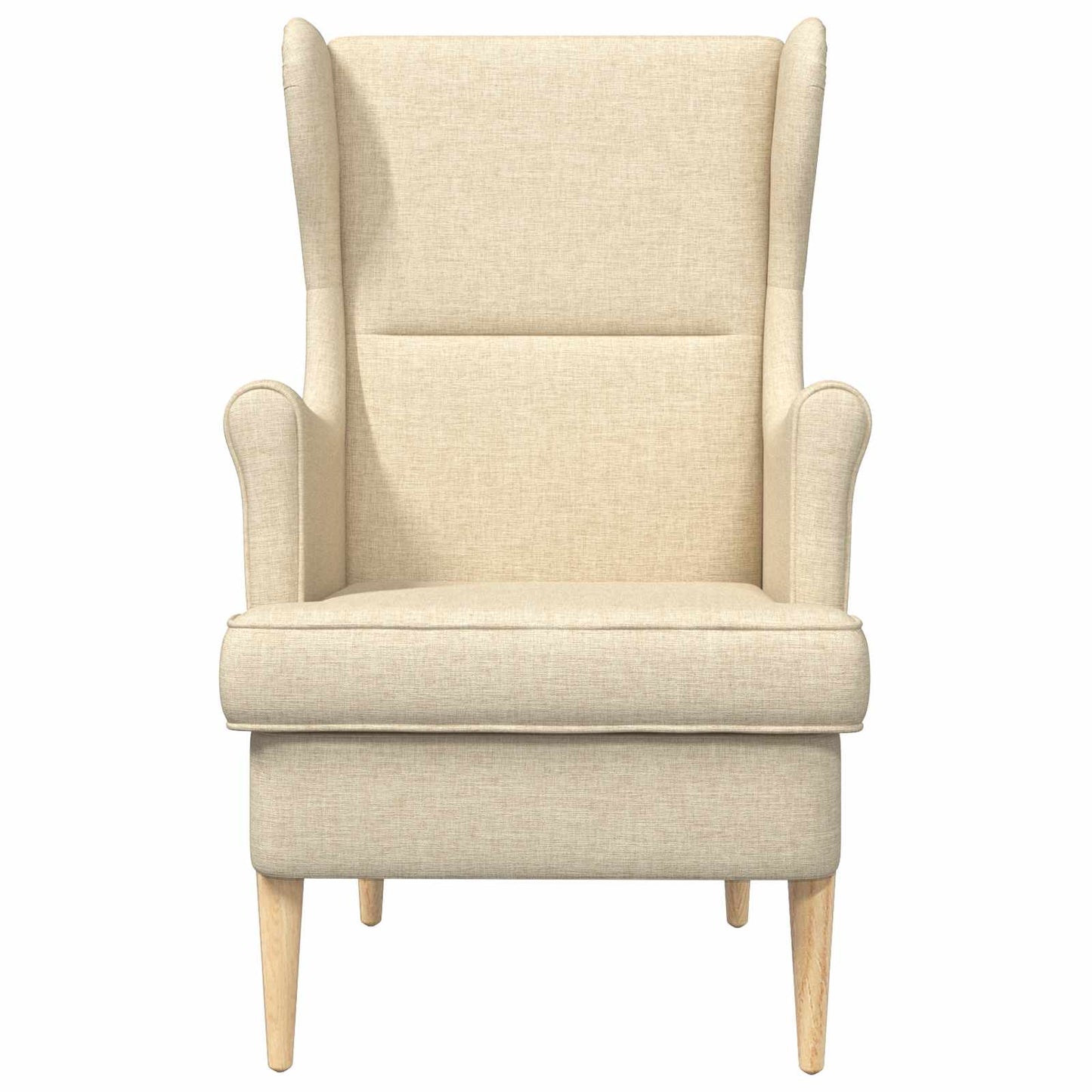 Fauteuil Crème Stof