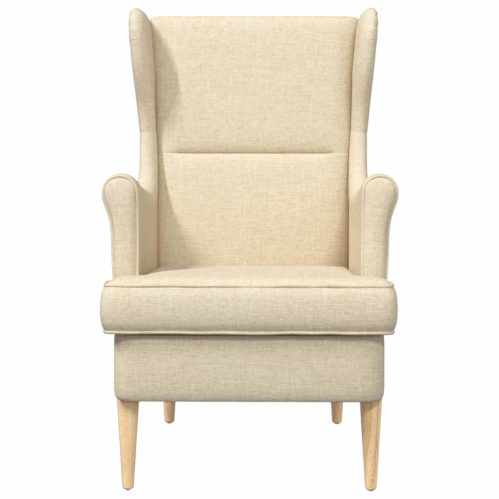 Fauteuil Crème Stof