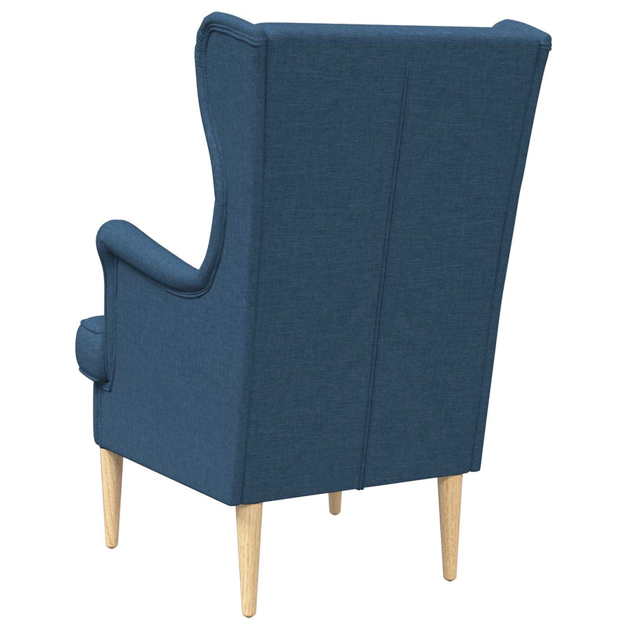 Fauteuil Blauw Stof
