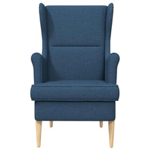 Fauteuil Blauw Stof