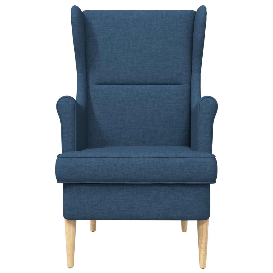 Fauteuil Blauw Stof