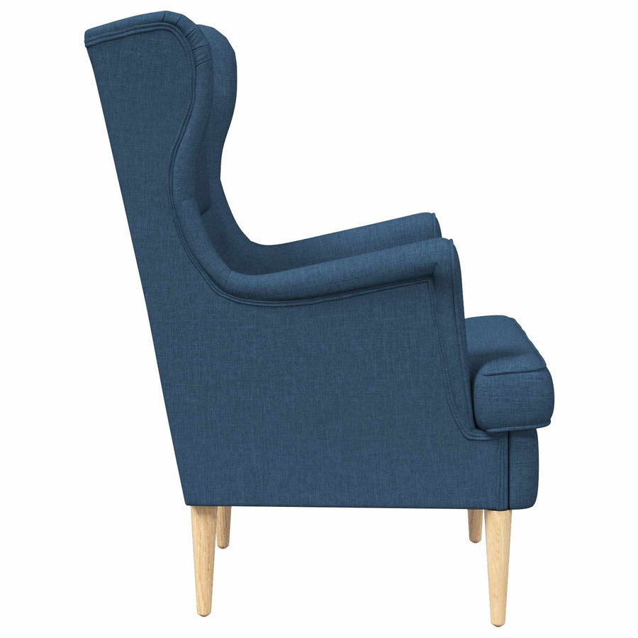 Fauteuil Blauw Stof