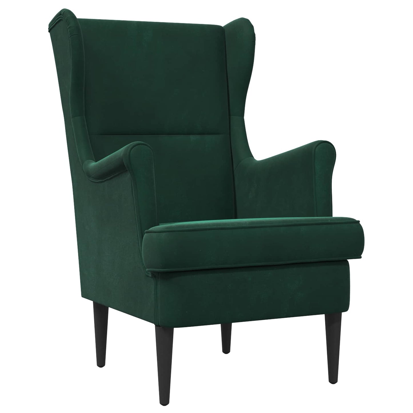 Fauteuil Donkergroen Fluweel