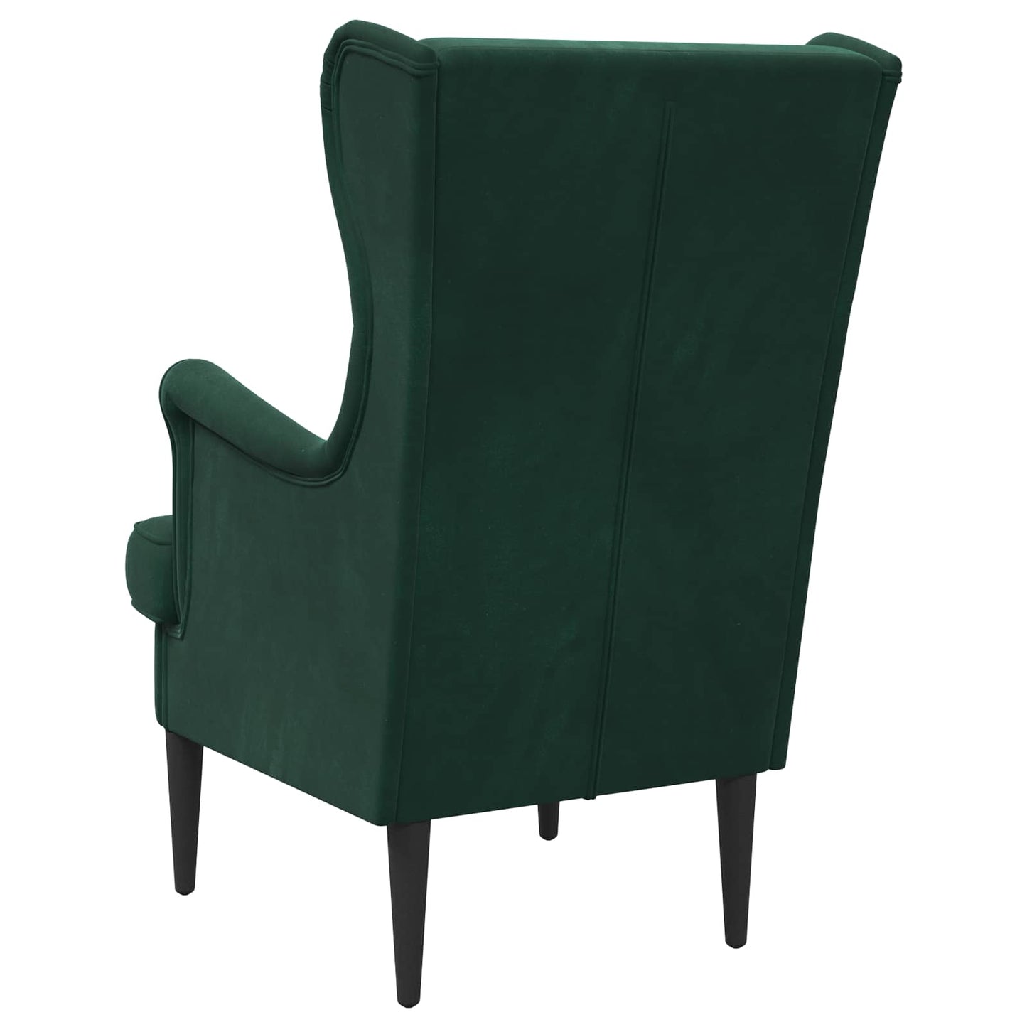Fauteuil Donkergroen Fluweel