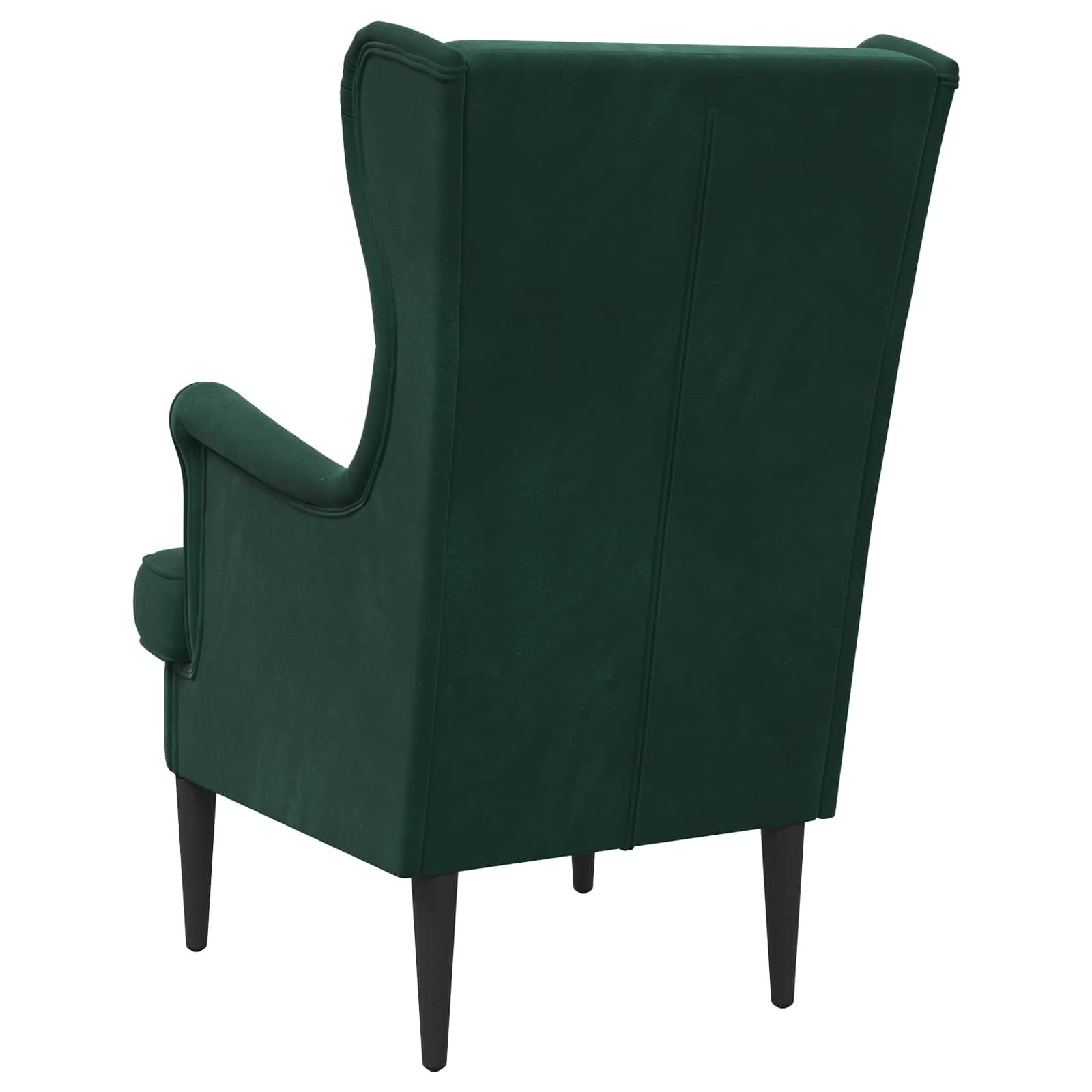 Fauteuil Donkergroen Fluweel