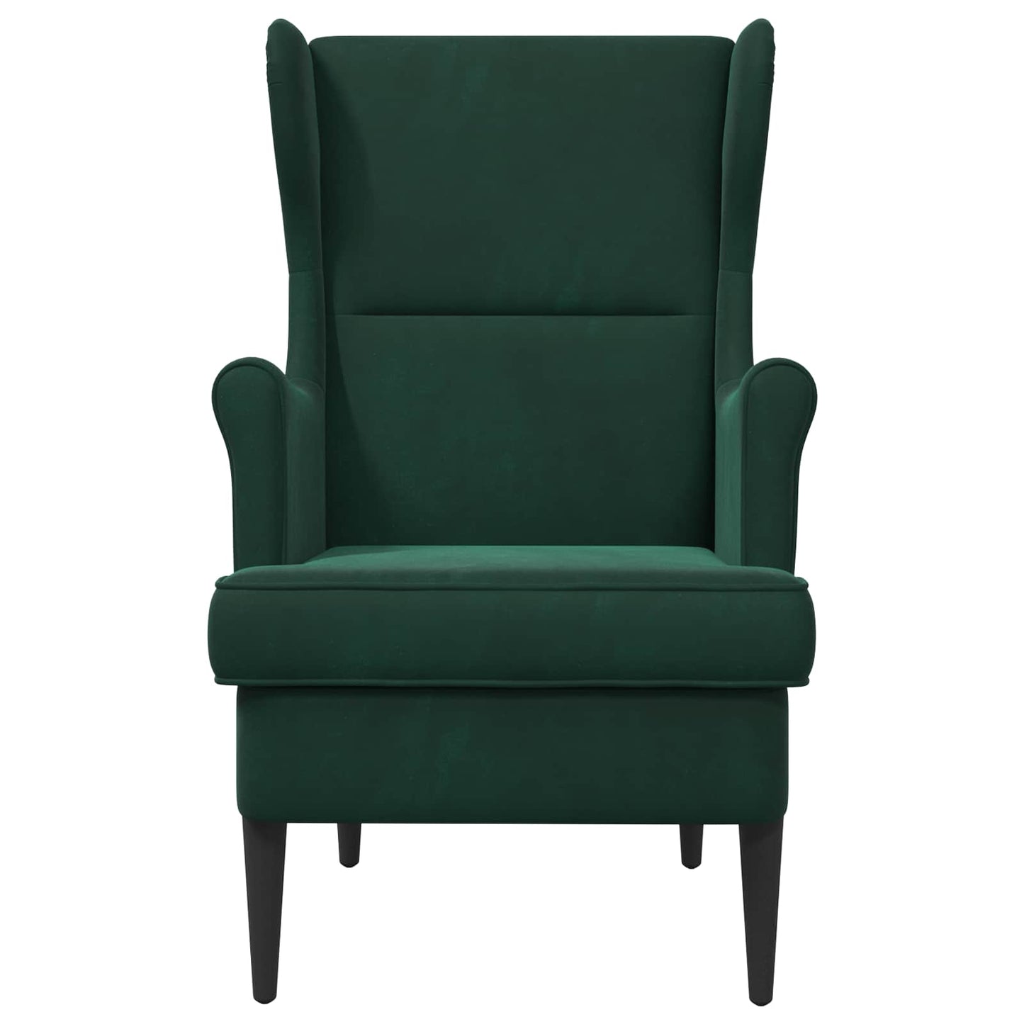 Fauteuil Donkergroen Fluweel