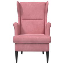 Fauteuil Roze Fluweel