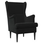 Armchair Black Velvet