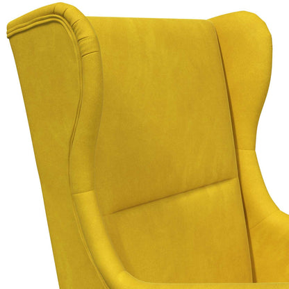 Fauteuil Geel Fluweel