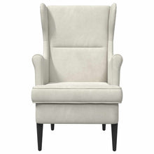 Fauteuil Crème Fluweel