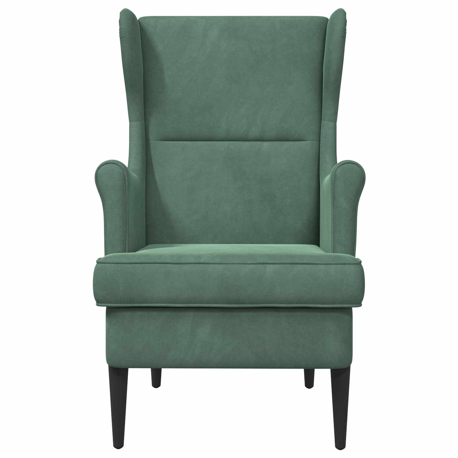 Fauteuil Zeegroen Fluweel