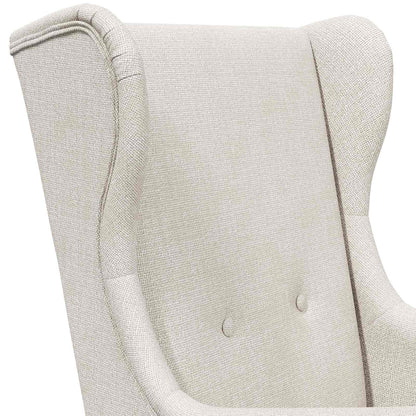 Fauteuil Crèmekleurig ARES