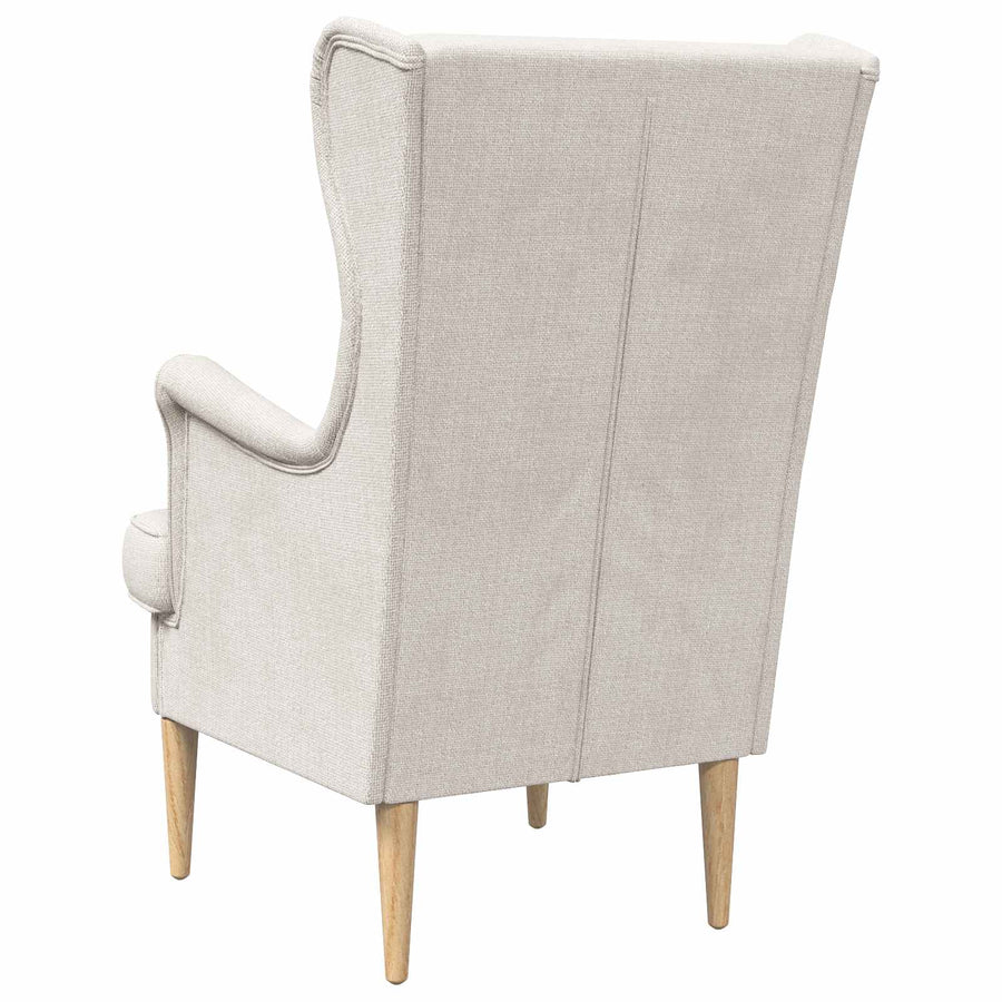 Fauteuil Crèmekleurig ARES