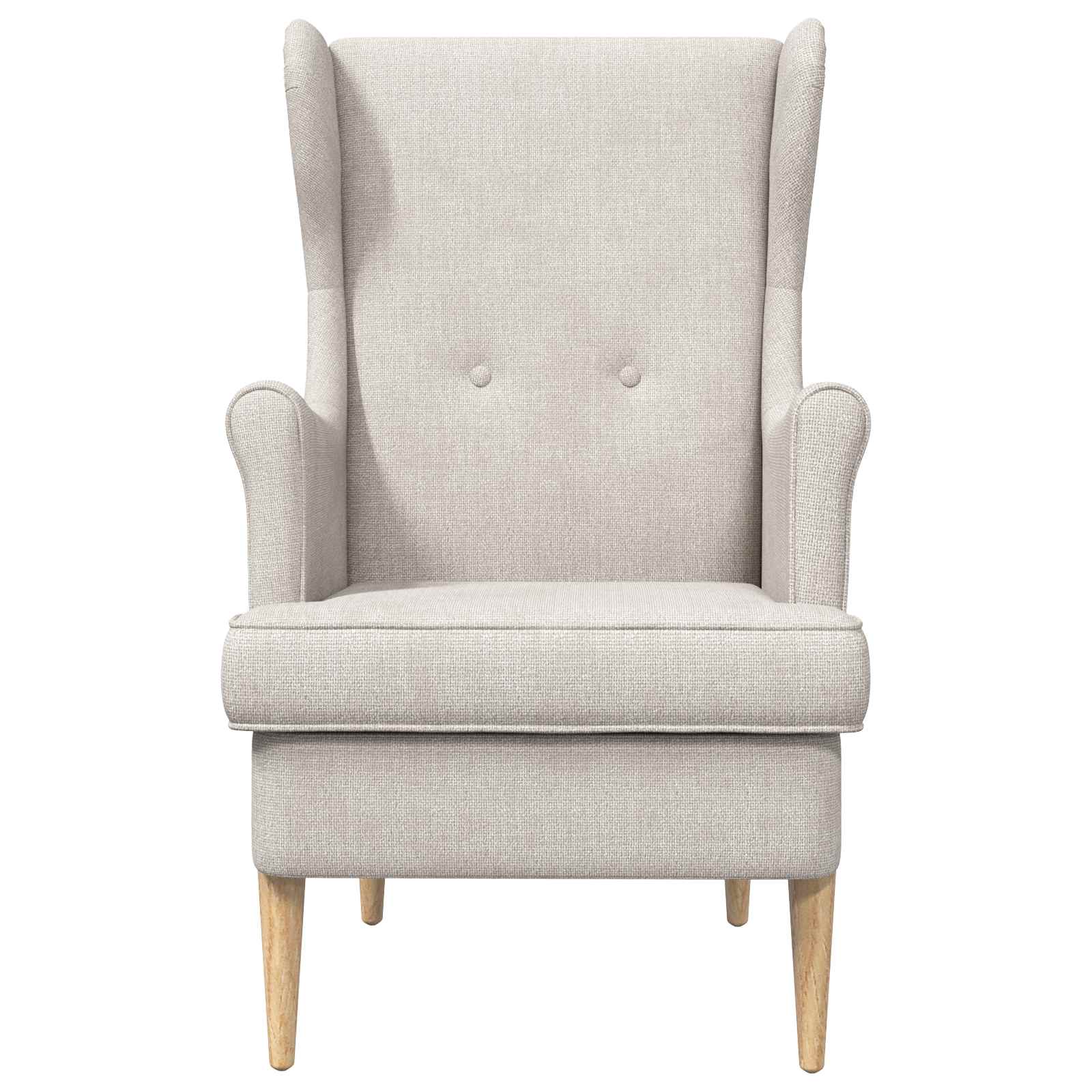 Fauteuil Crèmekleurig ARES