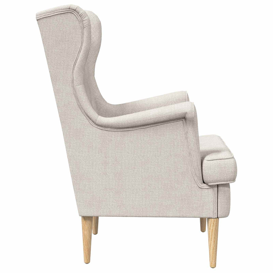 Fauteuil Crèmekleurig ARES
