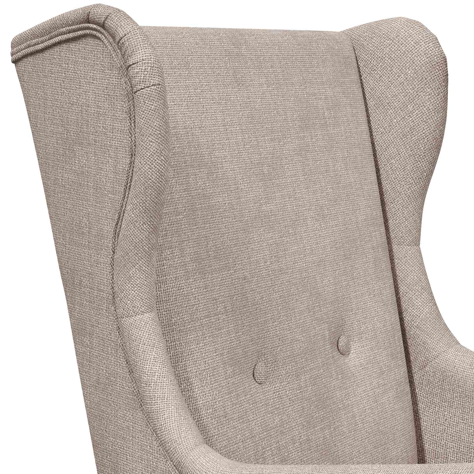 Fauteuil Beige ARES