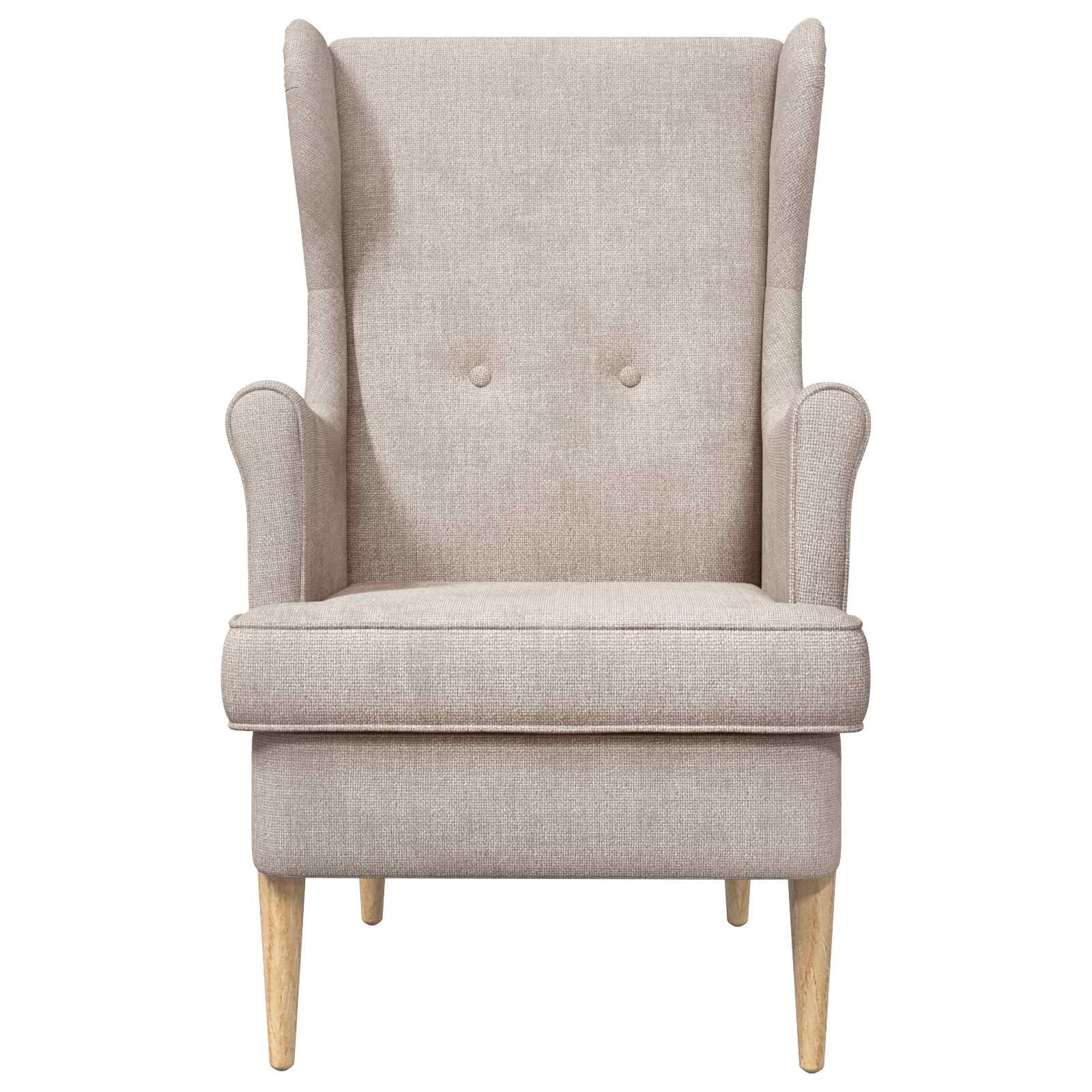 Fauteuil Beige ARES
