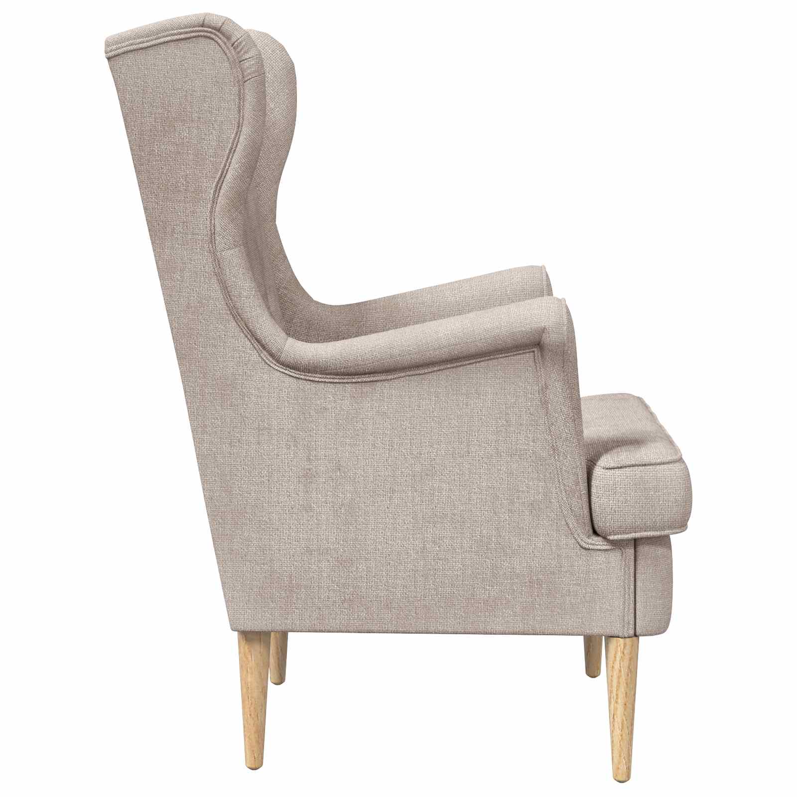 Fauteuil Beige ARES