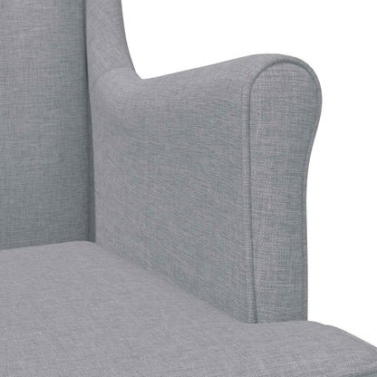 Fauteuil Lichtgrijs Stof