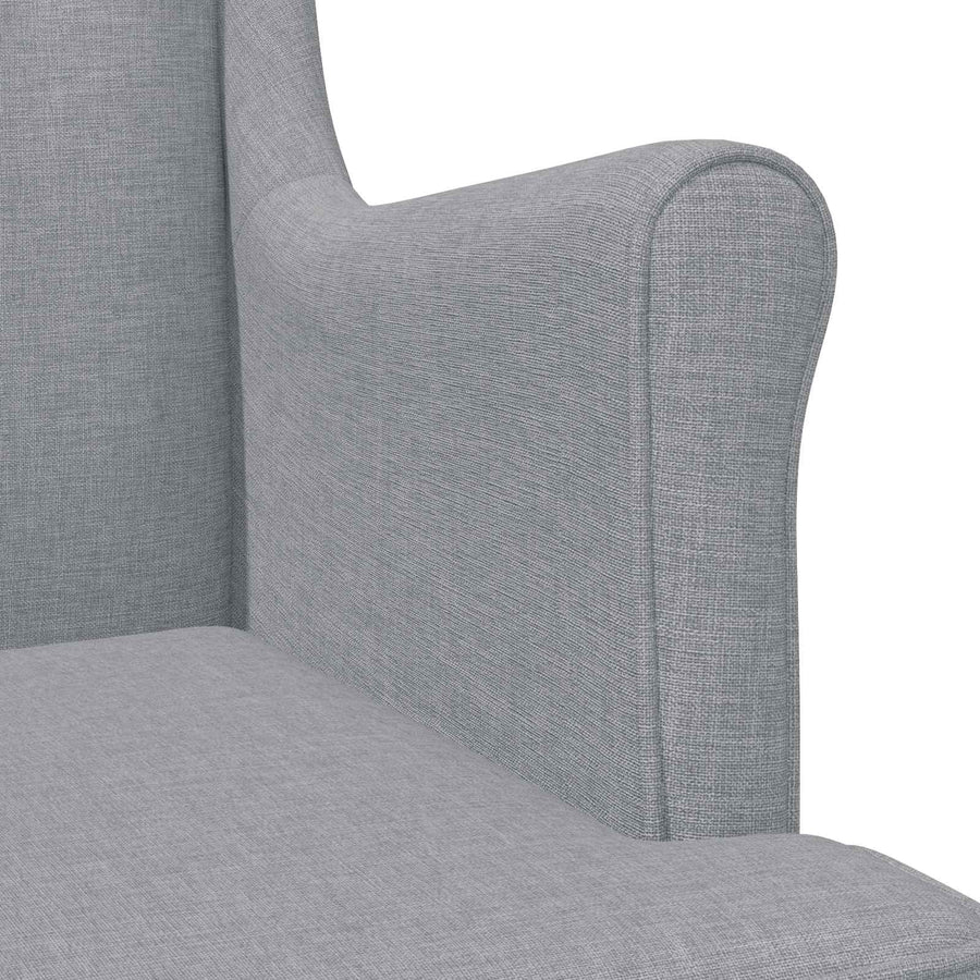 Fauteuil Lichtgrijs Stof
