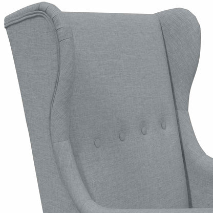 Fauteuil Lichtgrijs Stof