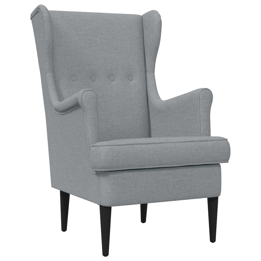 Fauteuil Lichtgrijs Stof