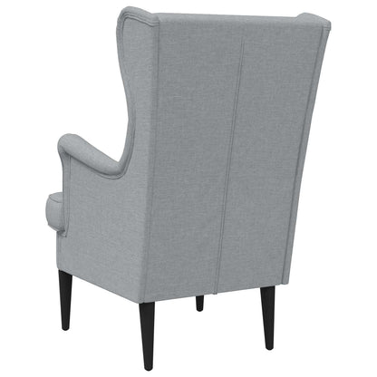 Fauteuil Lichtgrijs Stof