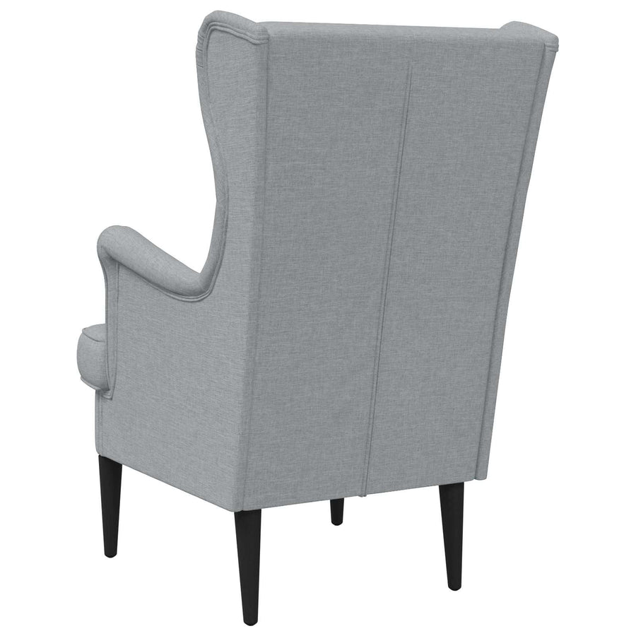 Fauteuil Lichtgrijs Stof