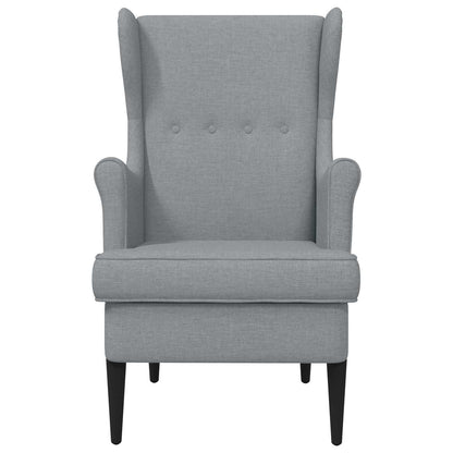 Fauteuil Lichtgrijs Stof