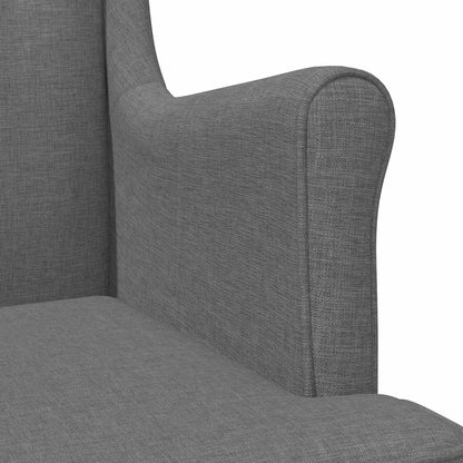 Fauteuil Donkergrijs Stof
