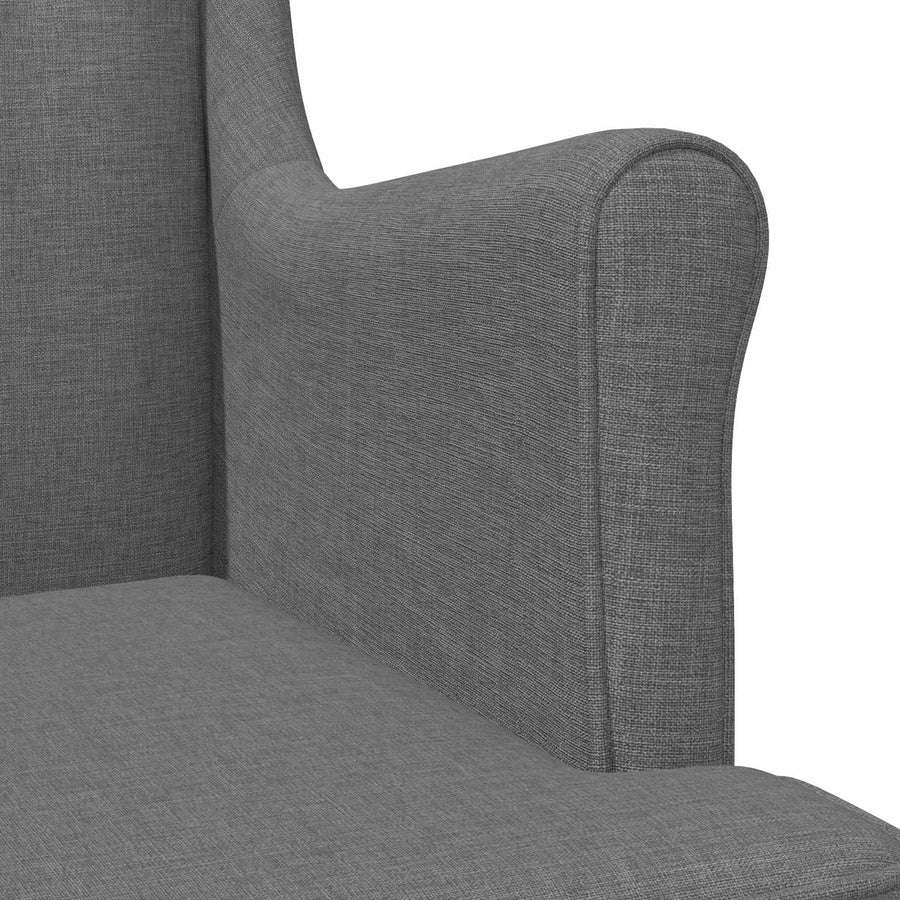 Fauteuil Donkergrijs Stof