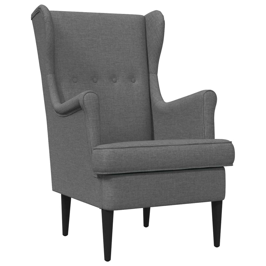 Fauteuil Donkergrijs Stof
