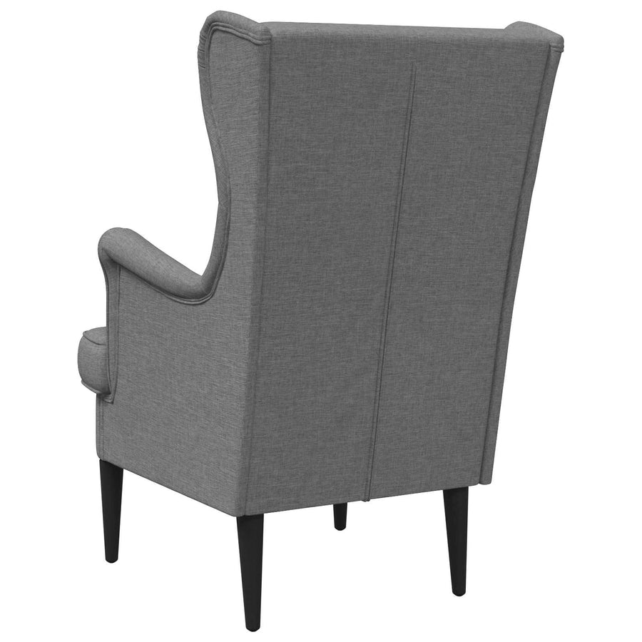 Fauteuil Donkergrijs Stof