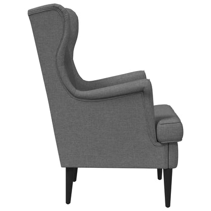 Fauteuil Donkergrijs Stof