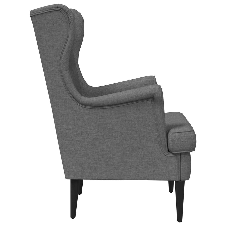 Fauteuil Donkergrijs Stof