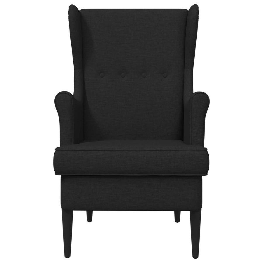 Fauteuil Zwart Stof