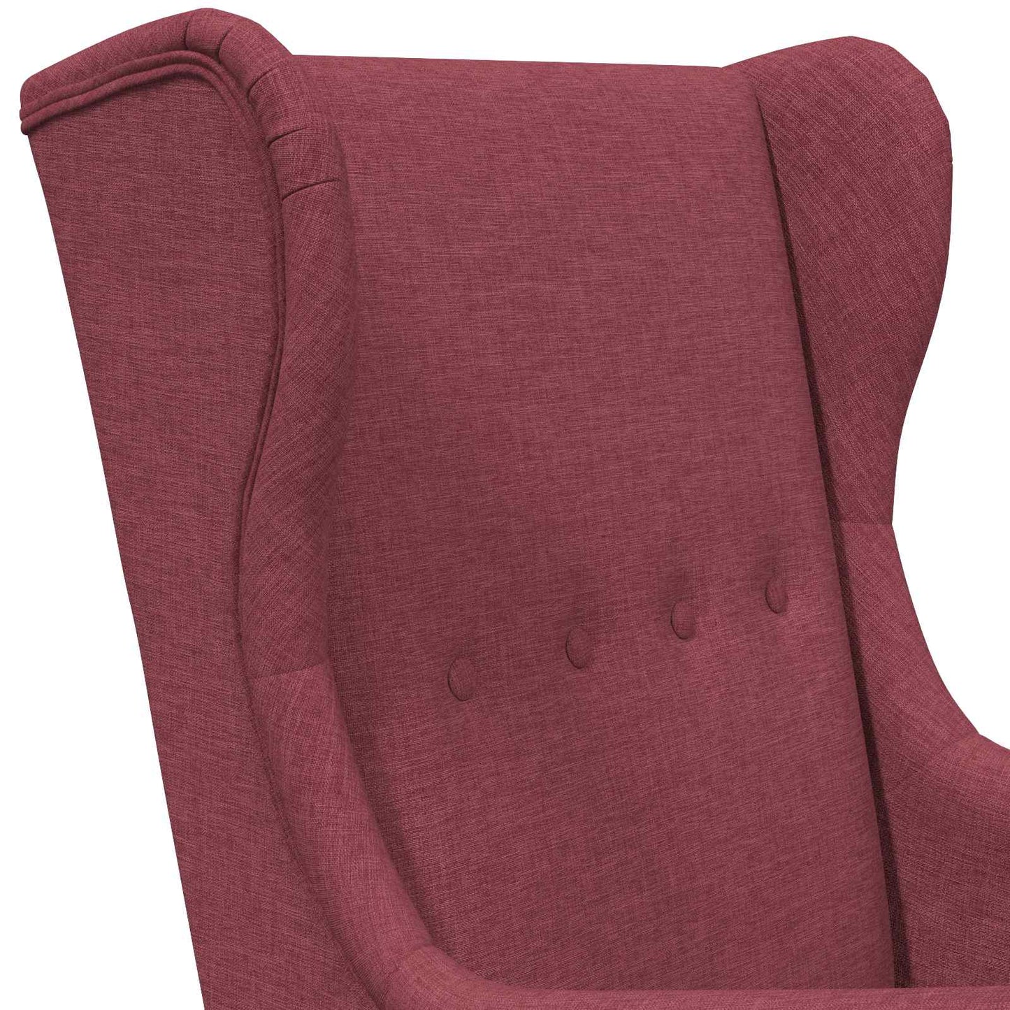 Fauteuil Wijnrood Stof