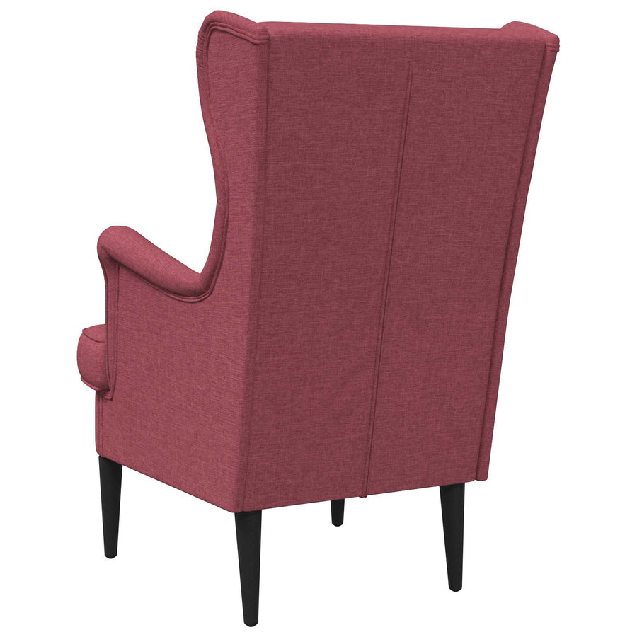 Fauteuil Wijnrood Stof