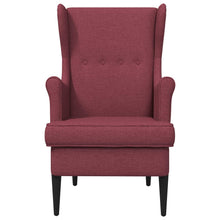 Fauteuil Wijnrood Stof