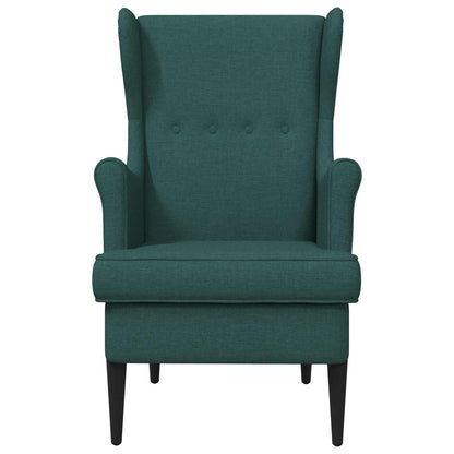 Fauteuil Donkergroen Stof