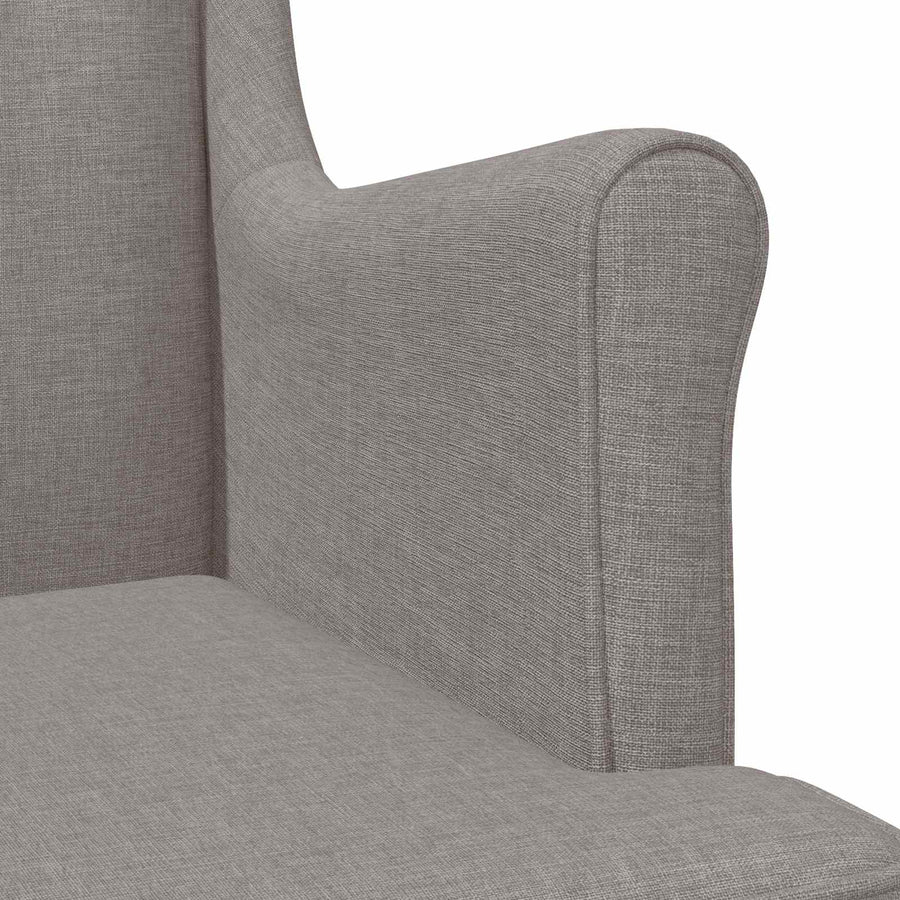 Fauteuil Taupe Stof