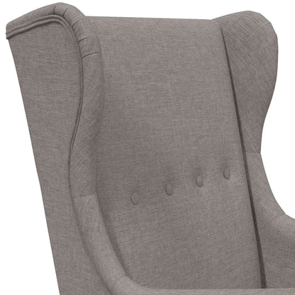 Fauteuil Taupe Stof