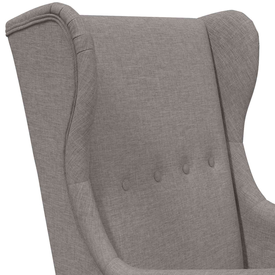 Fauteuil Taupe Stof