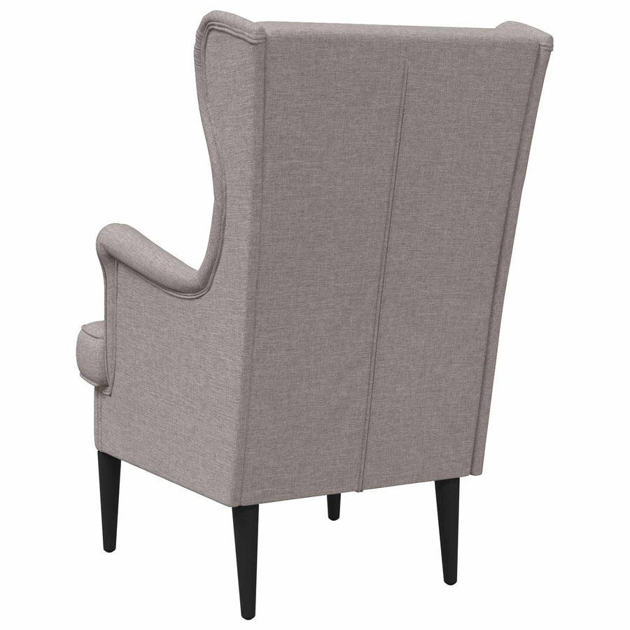 Fauteuil Taupe Stof