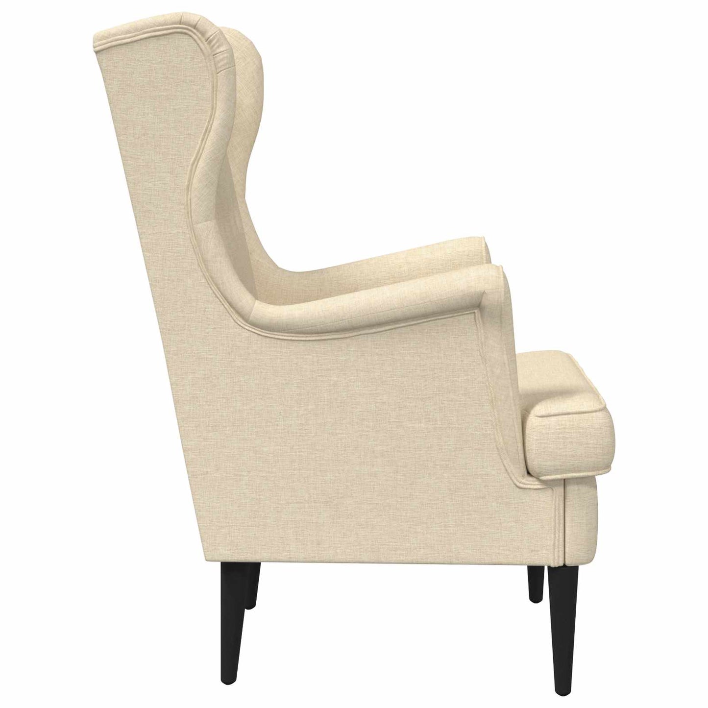 Fauteuil Crème Stof
